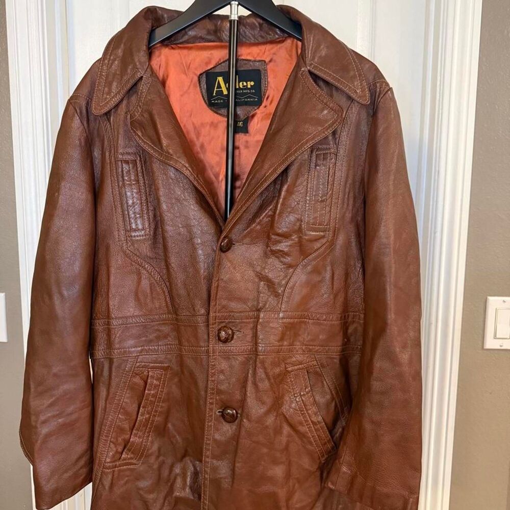 Alder Men's Brown Jacket Size 46
